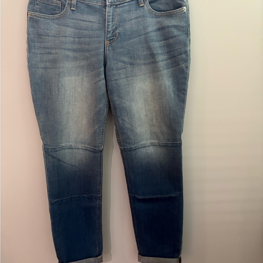 Old Navy Blue Boyfriend Skinny Jeans in Size 8 Regular